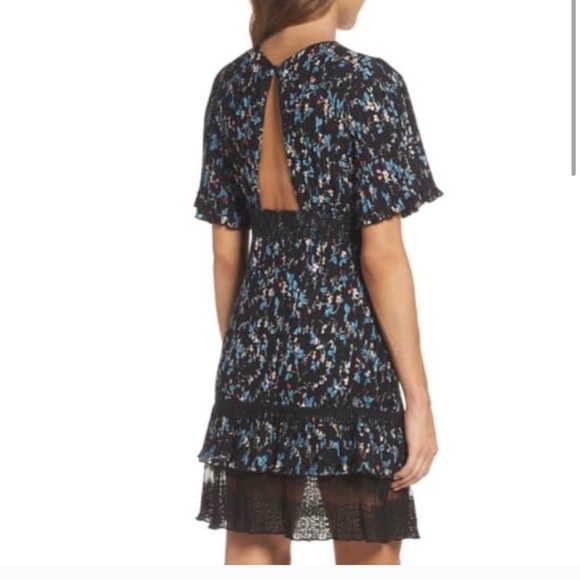 Chelsea 28 Pleated Floral Lace Dress - Picture 2 of 7